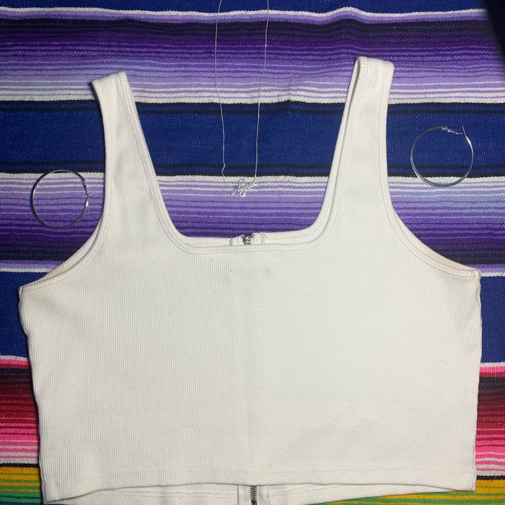 Zipper Tank top - Picture 3 of 3